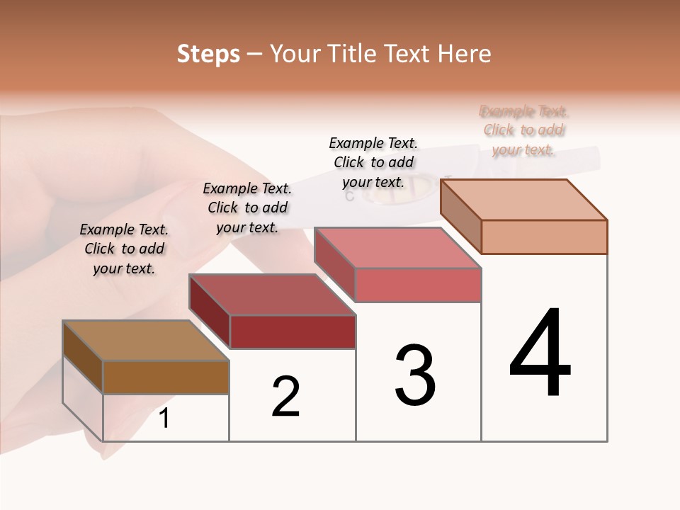 Finger Try Baby PowerPoint Template