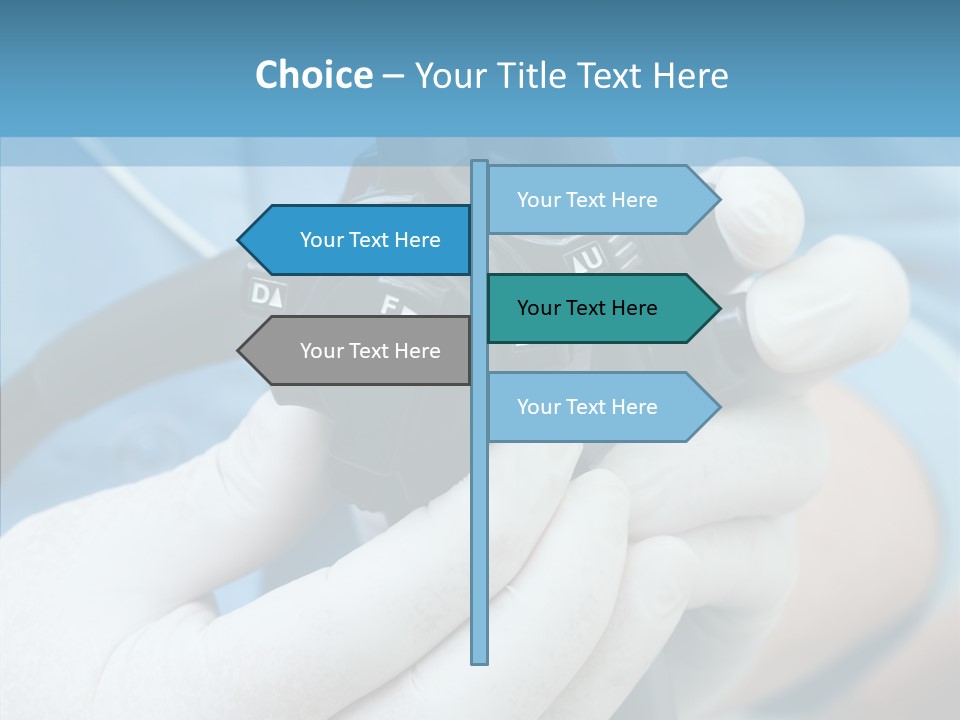 Endotherapy Medical Fiber PowerPoint Template