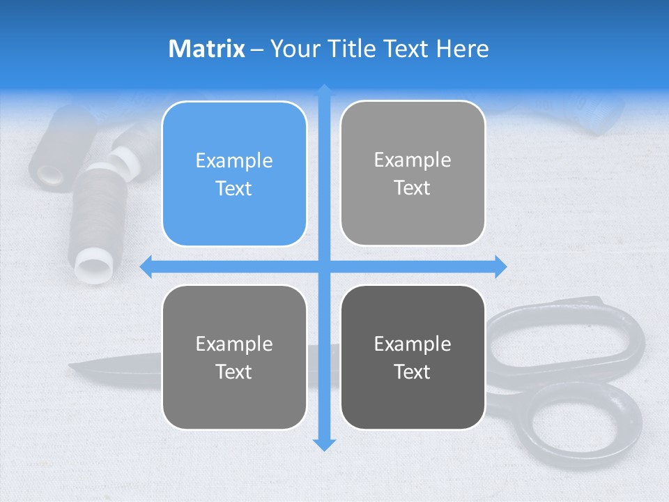 Tailor Supplies Kit PowerPoint Template