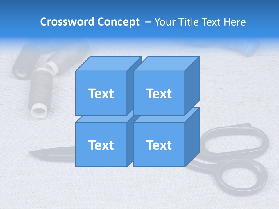 Tailor Supplies Kit PowerPoint Template