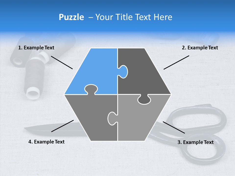 Tailor Supplies Kit PowerPoint Template