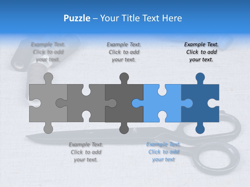 Tailor Supplies Kit PowerPoint Template