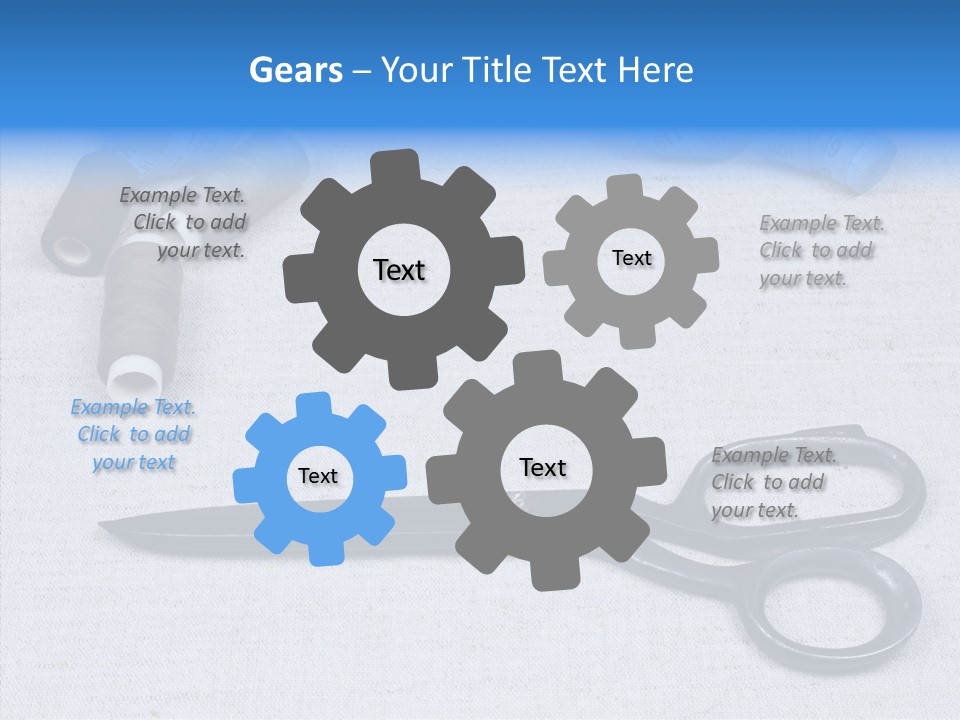 Tailor Supplies Kit PowerPoint Template