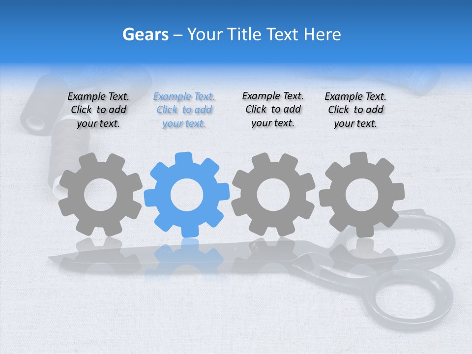 Tailor Supplies Kit PowerPoint Template