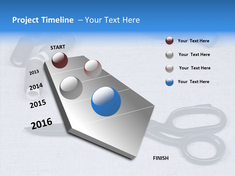 Tailor Supplies Kit PowerPoint Template