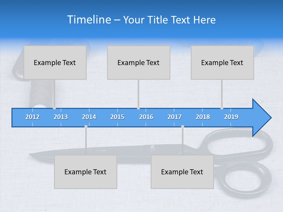 Tailor Supplies Kit PowerPoint Template