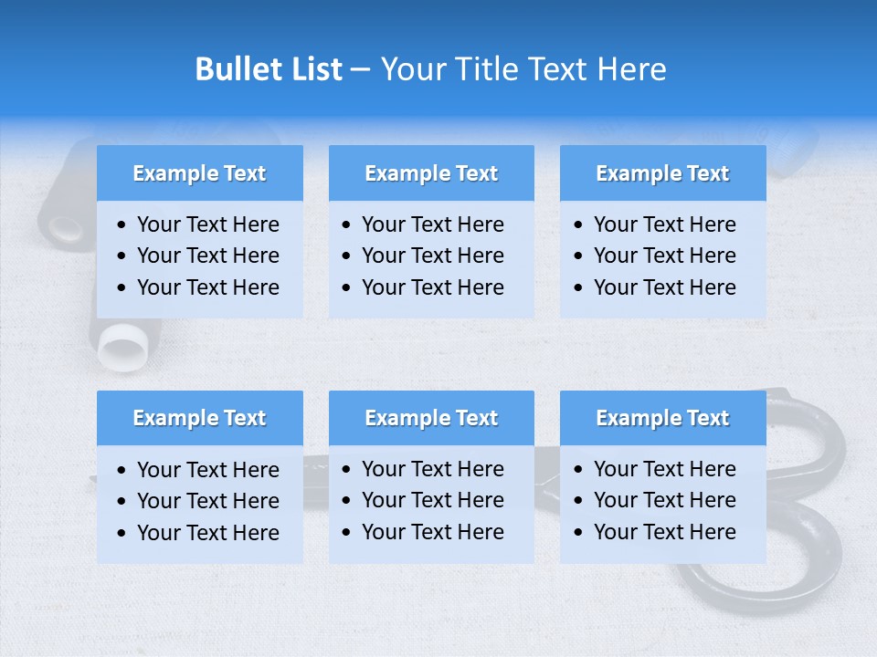 Tailor Supplies Kit PowerPoint Template
