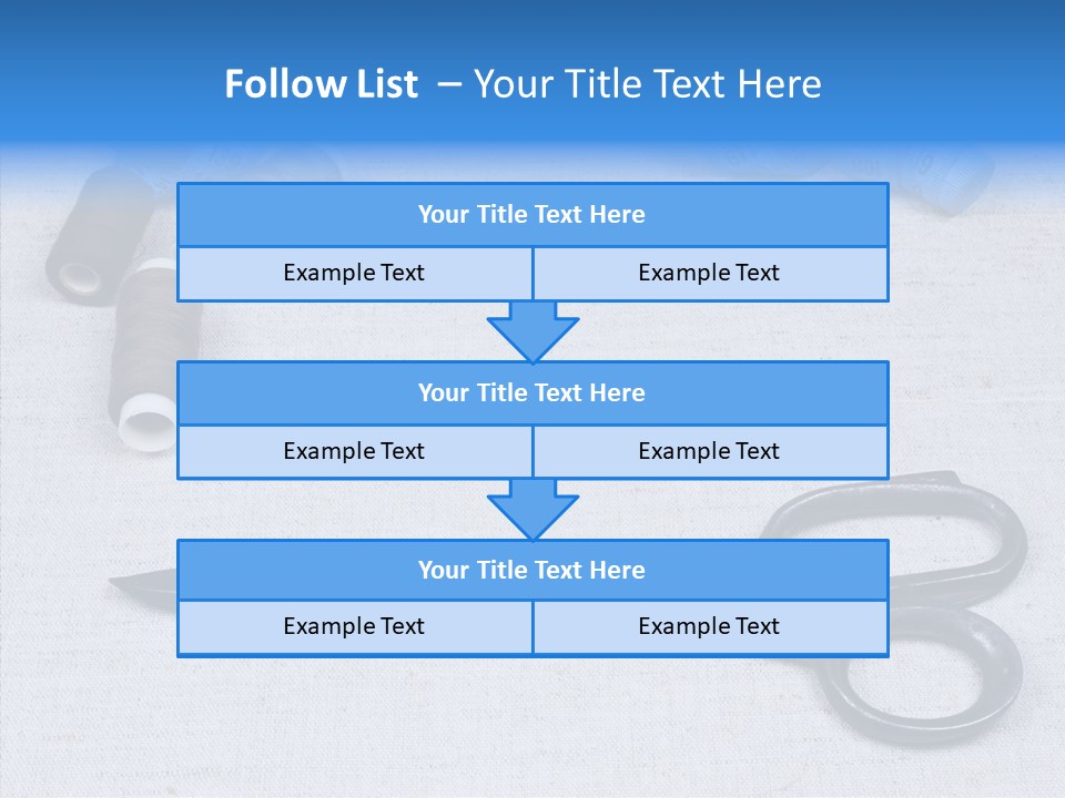 Tailor Supplies Kit PowerPoint Template