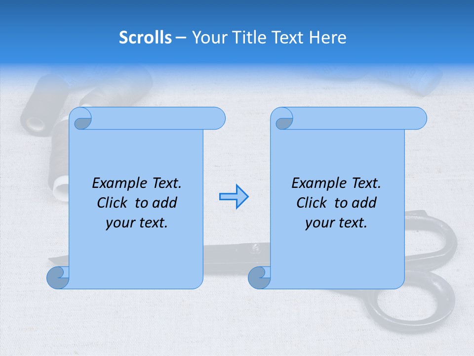 Tailor Supplies Kit PowerPoint Template