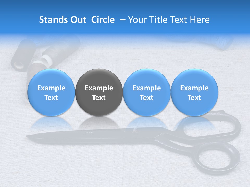 Tailor Supplies Kit PowerPoint Template