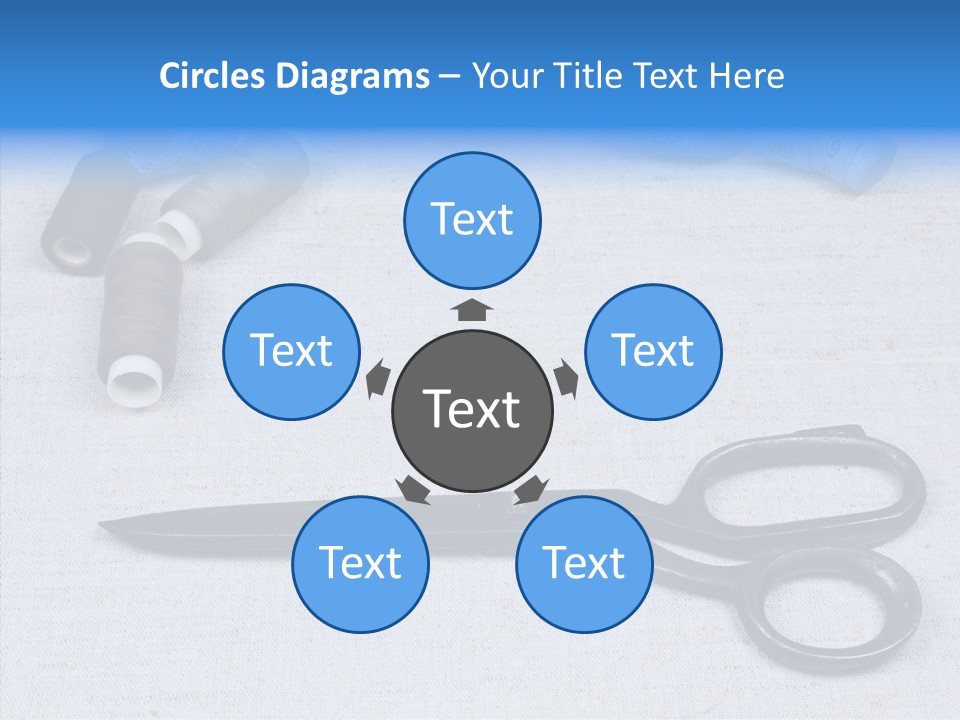 Tailor Supplies Kit PowerPoint Template