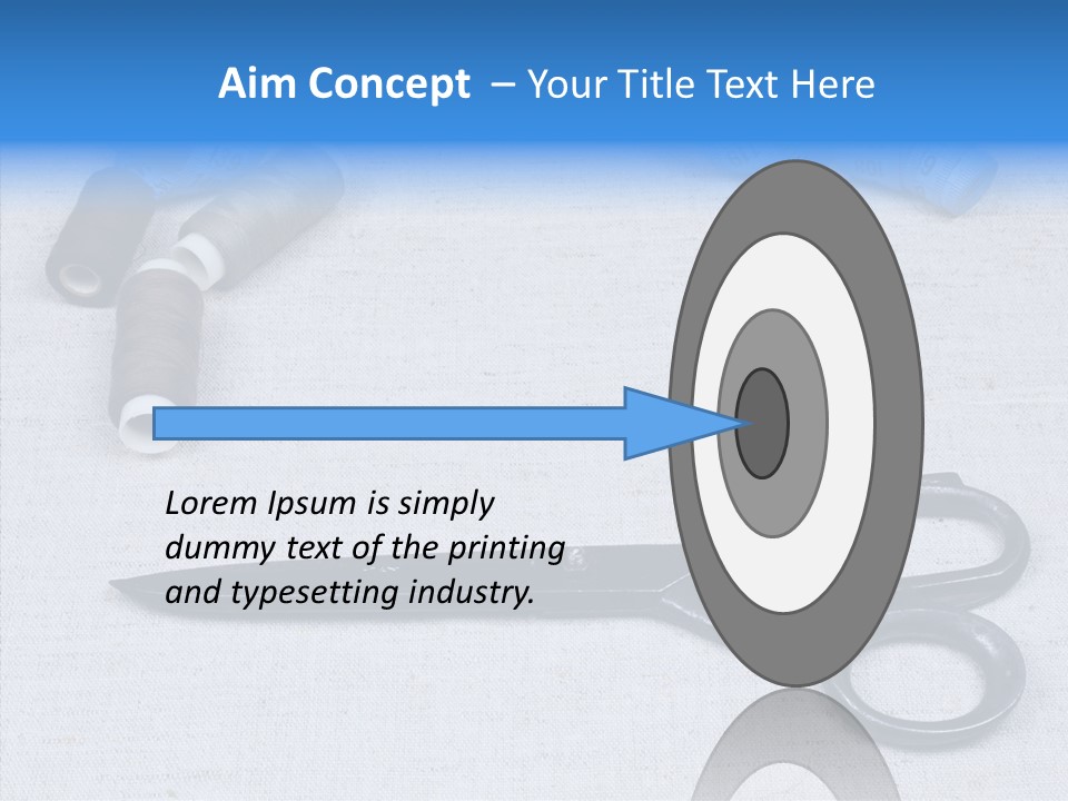 Tailor Supplies Kit PowerPoint Template