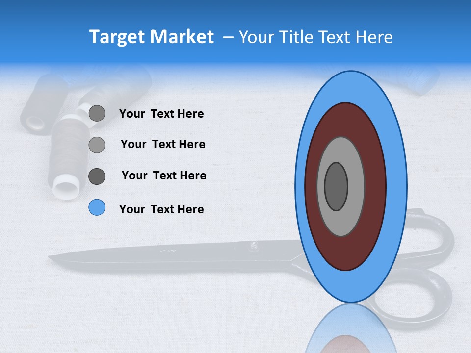 Tailor Supplies Kit PowerPoint Template