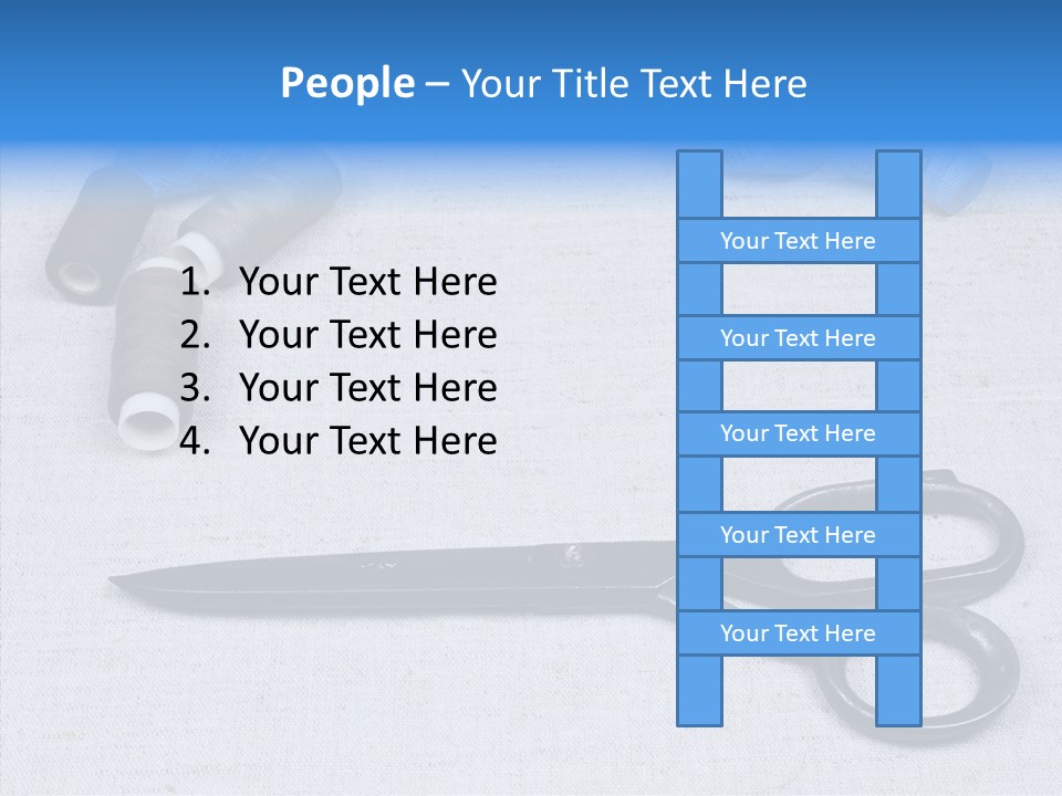 Tailor Supplies Kit PowerPoint Template
