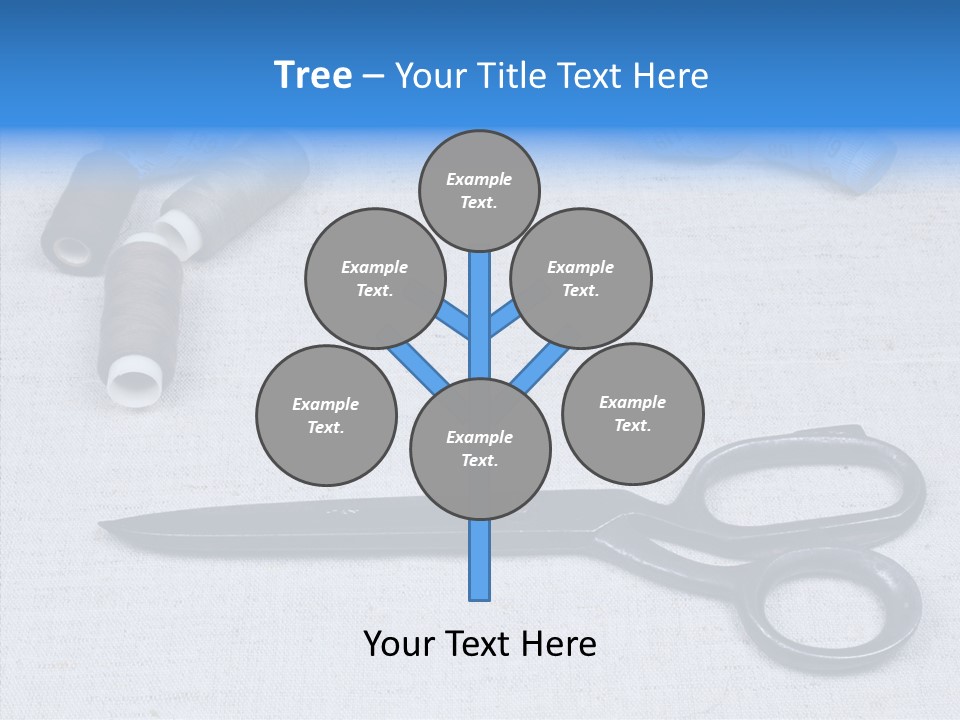 Tailor Supplies Kit PowerPoint Template