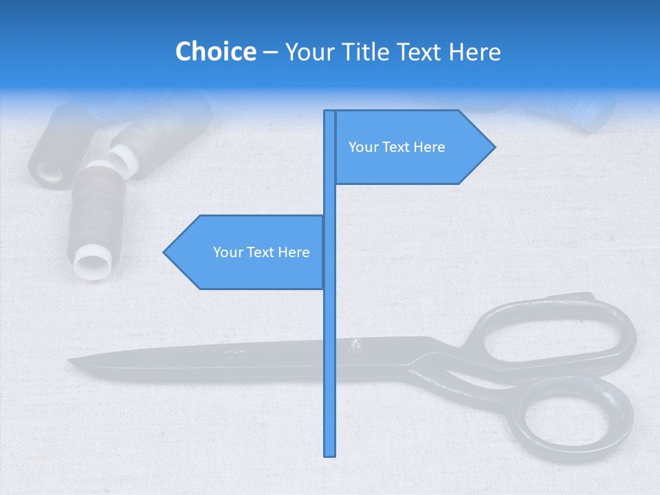 Tailor Supplies Kit PowerPoint Template