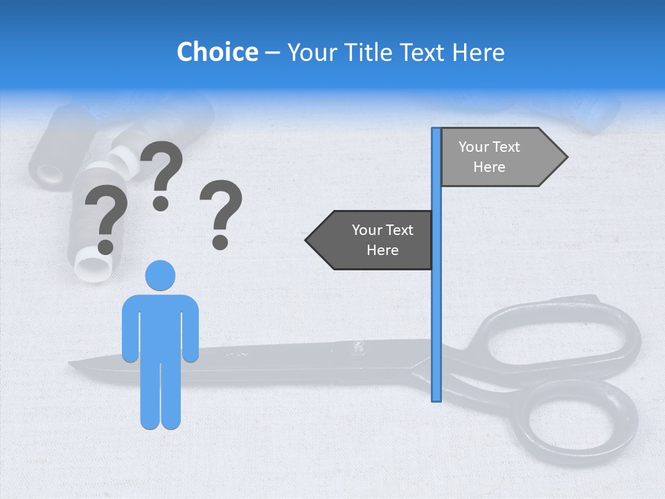 Tailor Supplies Kit PowerPoint Template