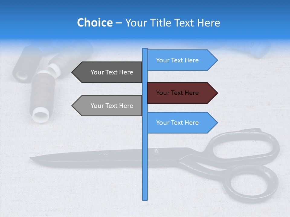 Tailor Supplies Kit PowerPoint Template