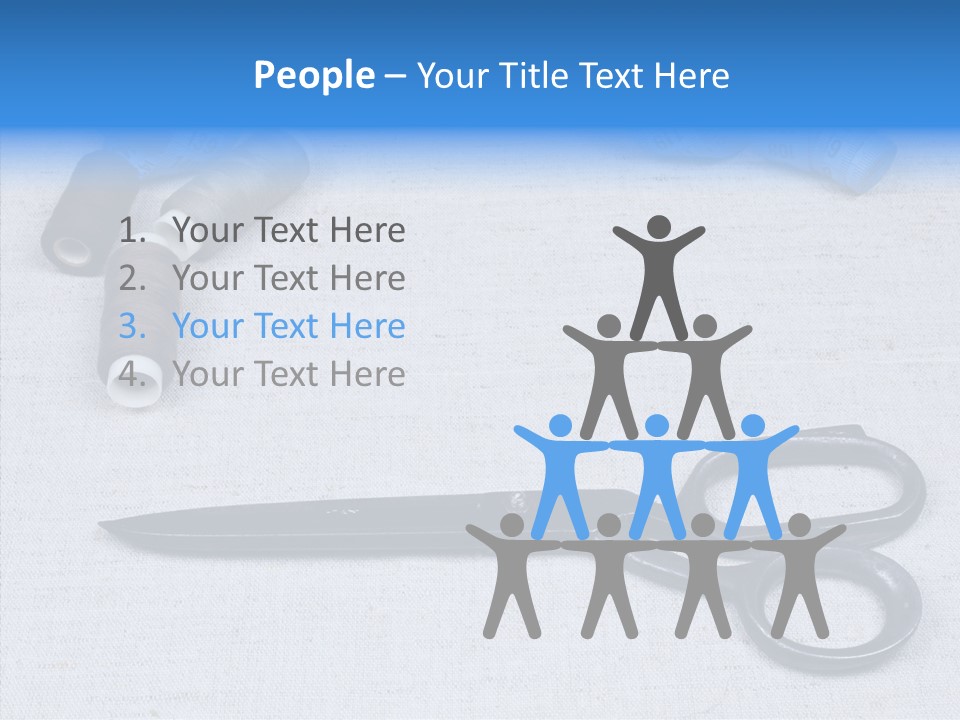 Tailor Supplies Kit PowerPoint Template