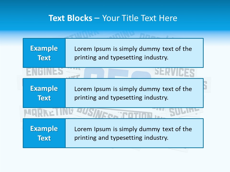 Smm Communication Site PowerPoint Template