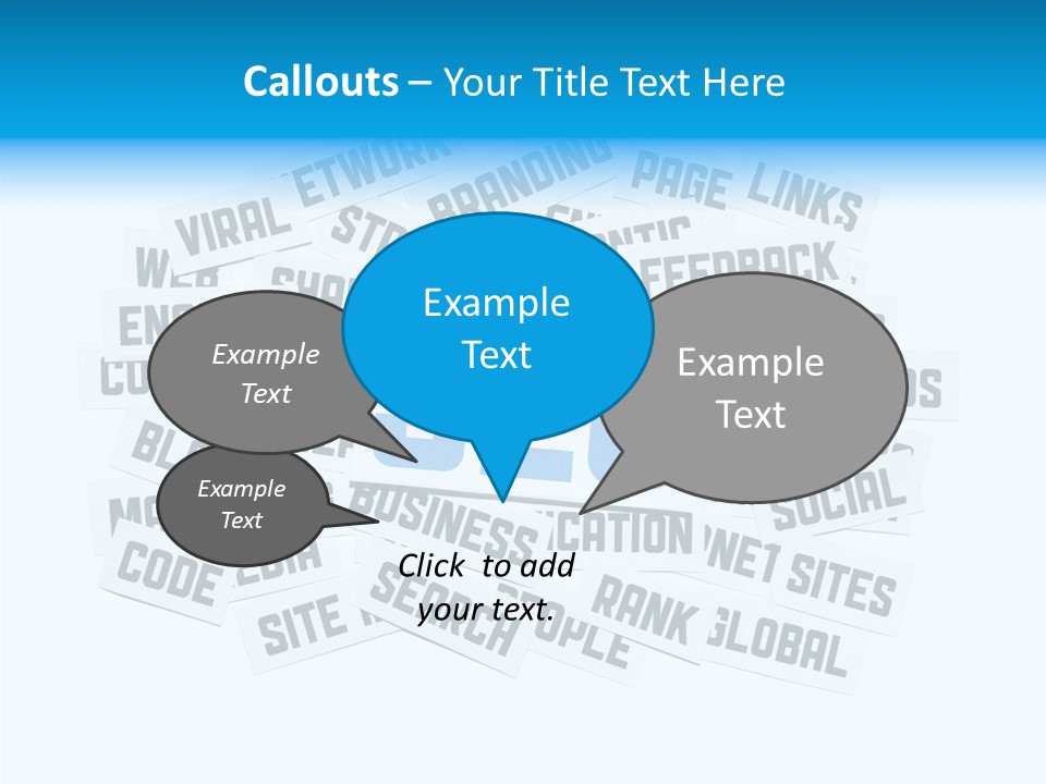 Smm Communication Site PowerPoint Template