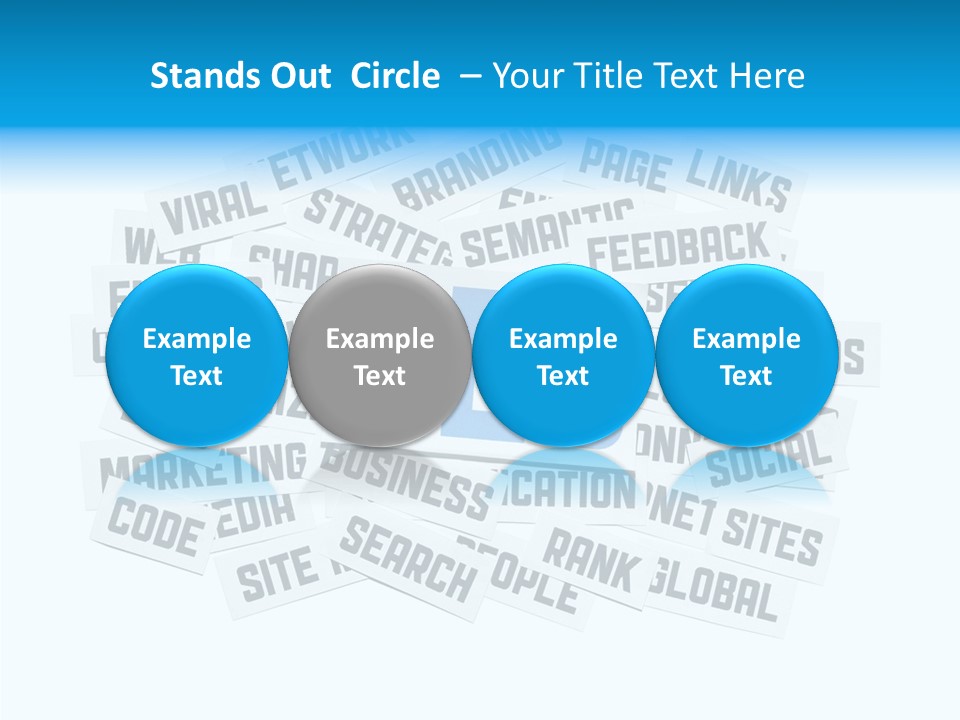 Smm Communication Site PowerPoint Template