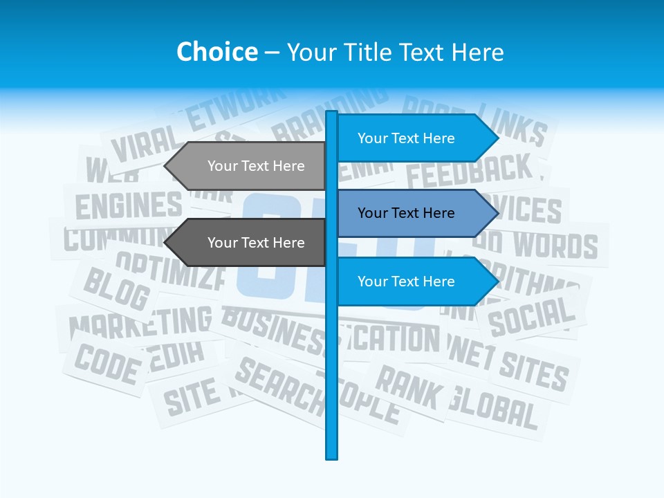 Smm Communication Site PowerPoint Template