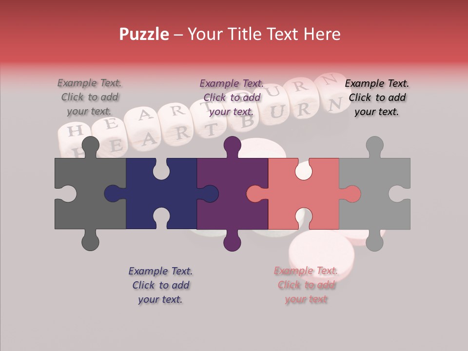 Helpful Heartburn Help PowerPoint Template