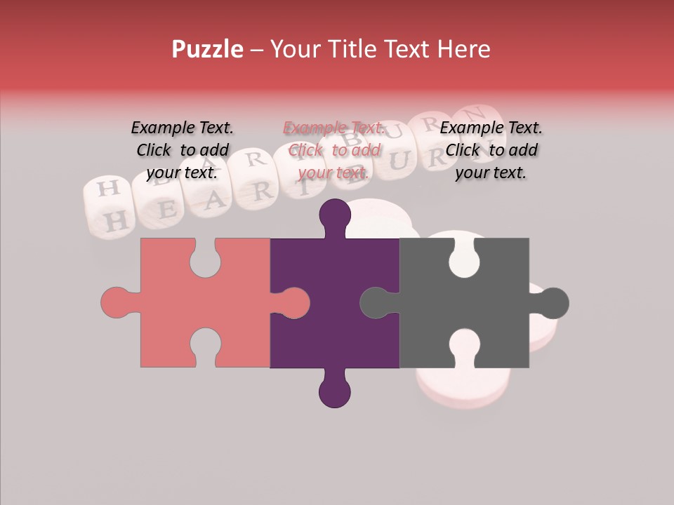 Helpful Heartburn Help PowerPoint Template