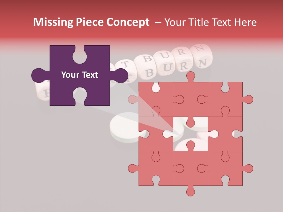 Helpful Heartburn Help PowerPoint Template