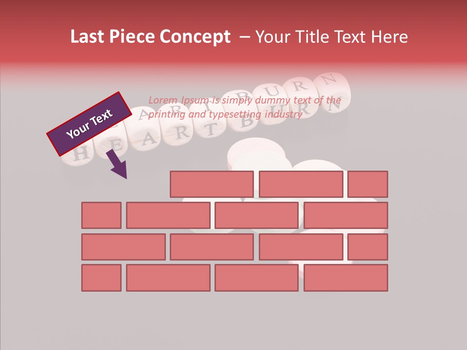 Helpful Heartburn Help PowerPoint Template