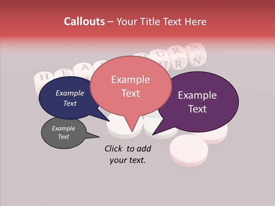 Helpful Heartburn Help PowerPoint Template
