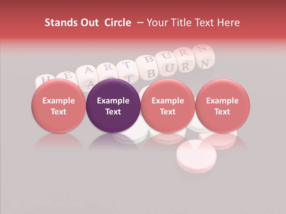 Helpful Heartburn Help PowerPoint Template