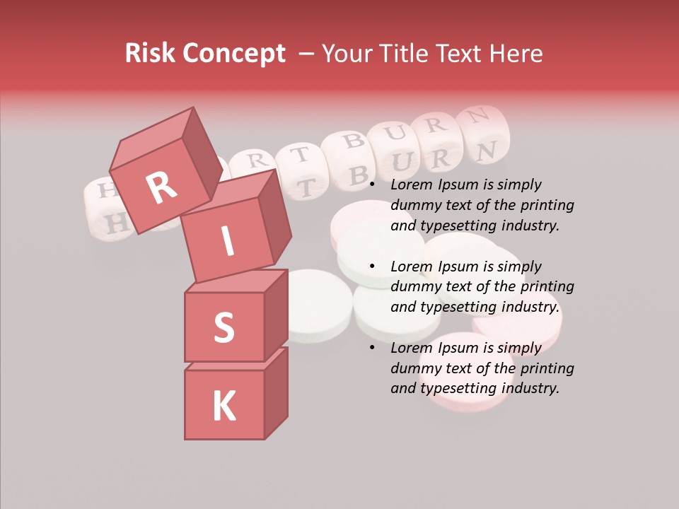 Helpful Heartburn Help PowerPoint Template