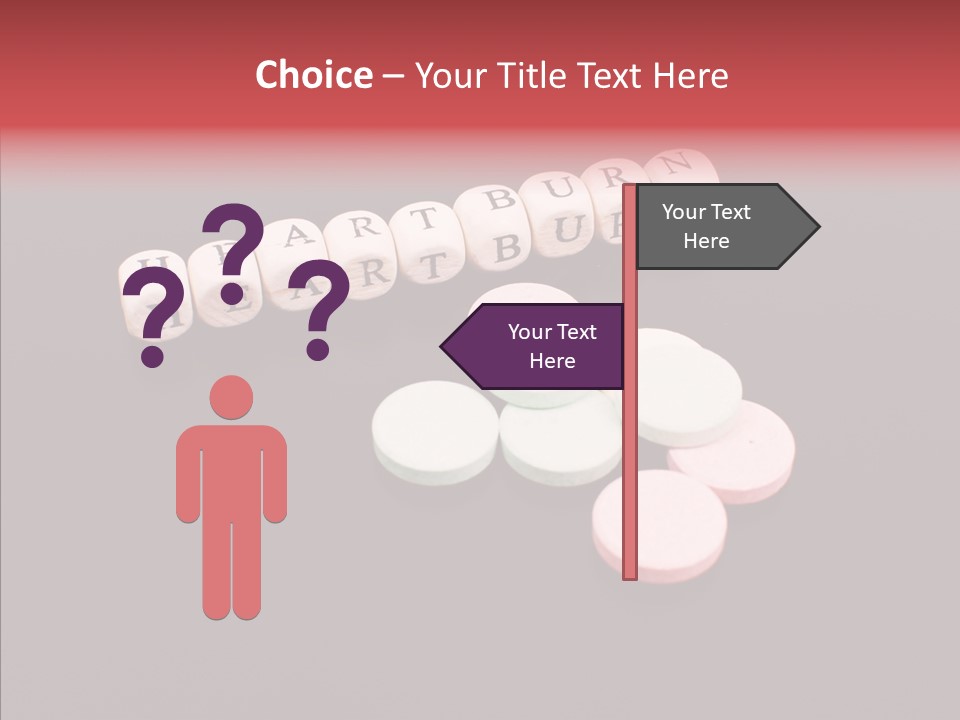 Helpful Heartburn Help PowerPoint Template