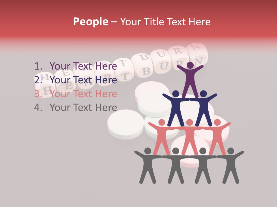 Helpful Heartburn Help PowerPoint Template