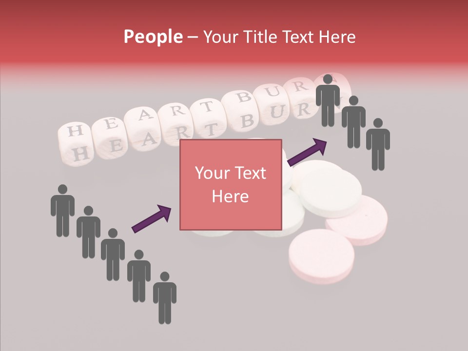 Helpful Heartburn Help PowerPoint Template