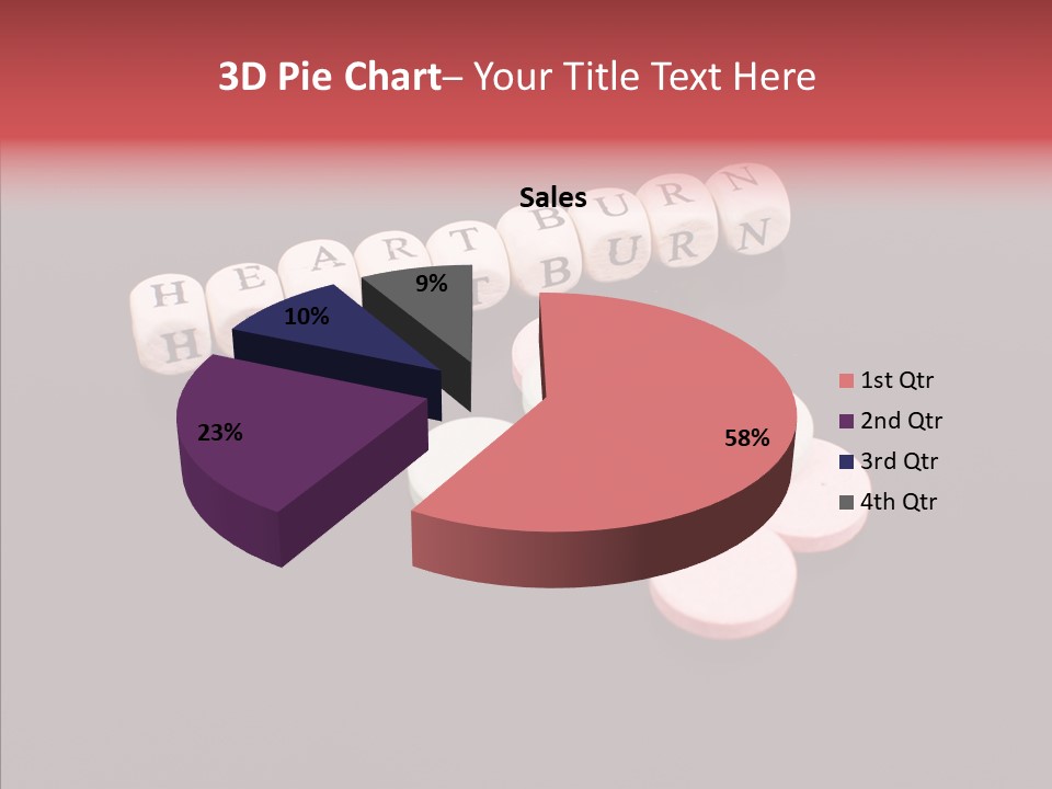 Helpful Heartburn Help PowerPoint Template