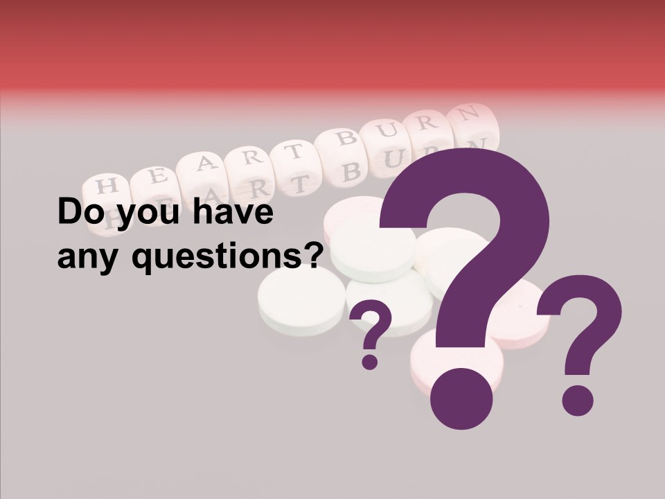 Helpful Heartburn Help PowerPoint Template