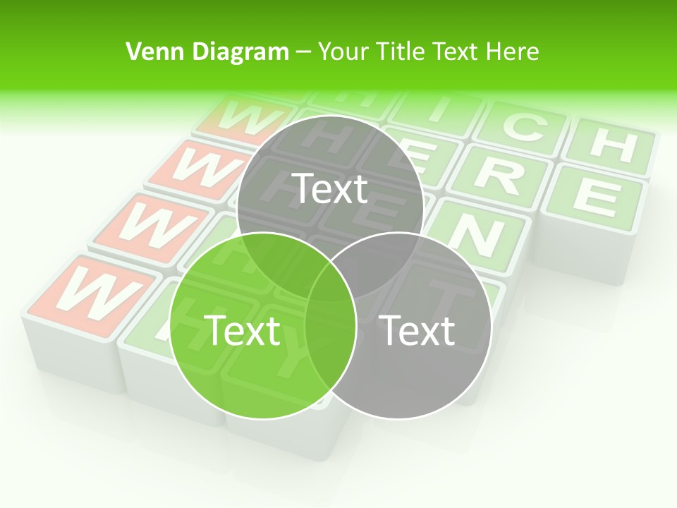 Team Dice Mix PowerPoint Template