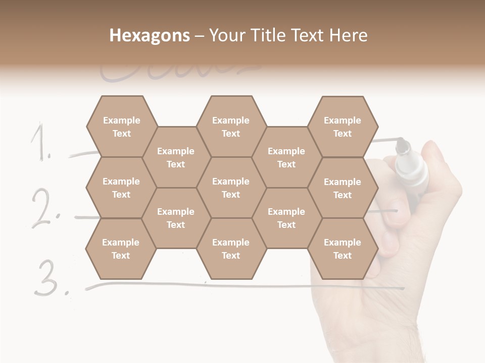 Horizontal Isolated On White Ideas PowerPoint Template