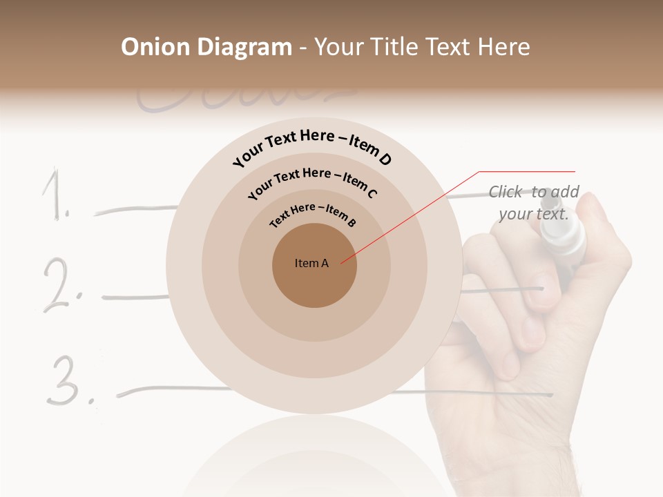 Horizontal Isolated On White Ideas PowerPoint Template