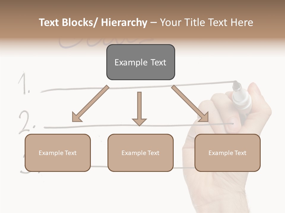 Horizontal Isolated On White Ideas PowerPoint Template