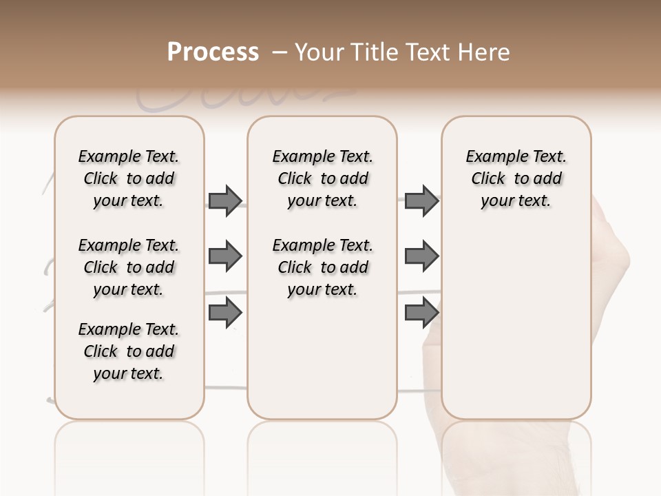Horizontal Isolated On White Ideas PowerPoint Template