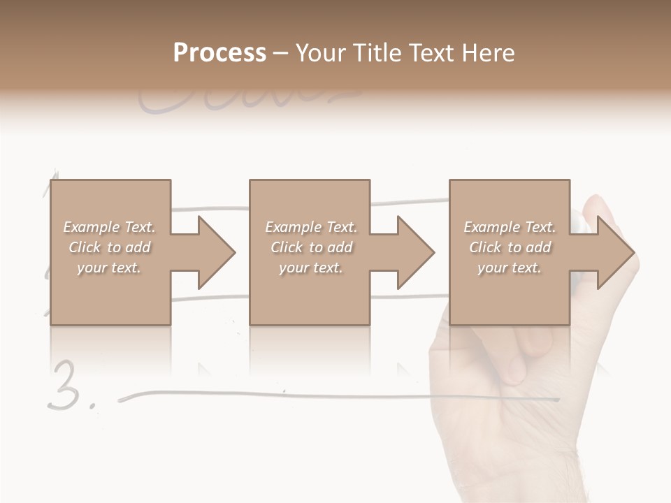 Horizontal Isolated On White Ideas PowerPoint Template