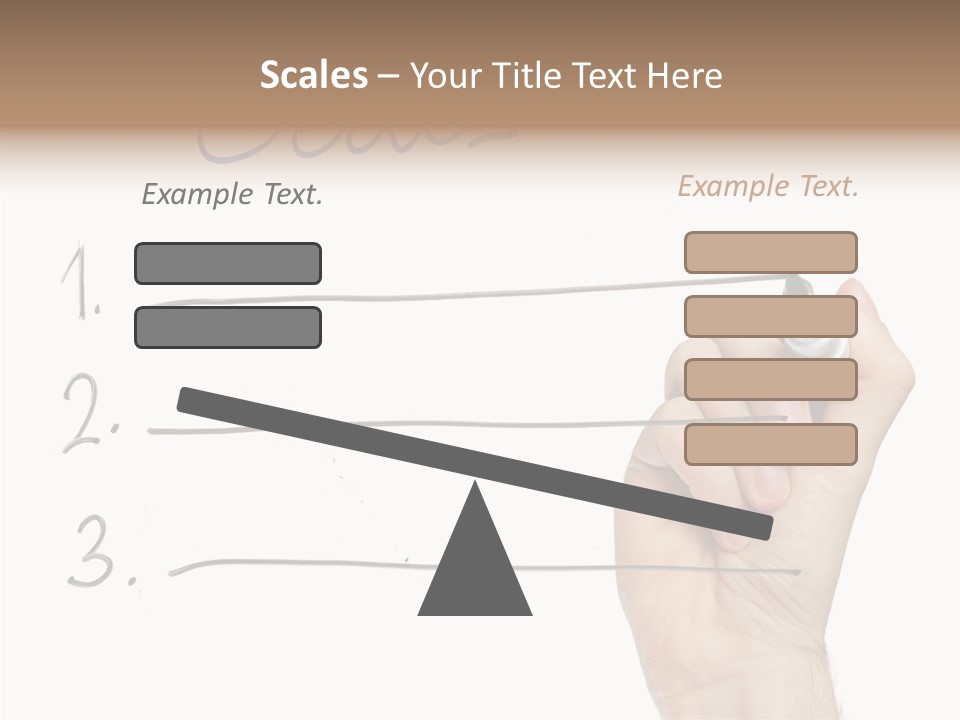 Horizontal Isolated On White Ideas PowerPoint Template