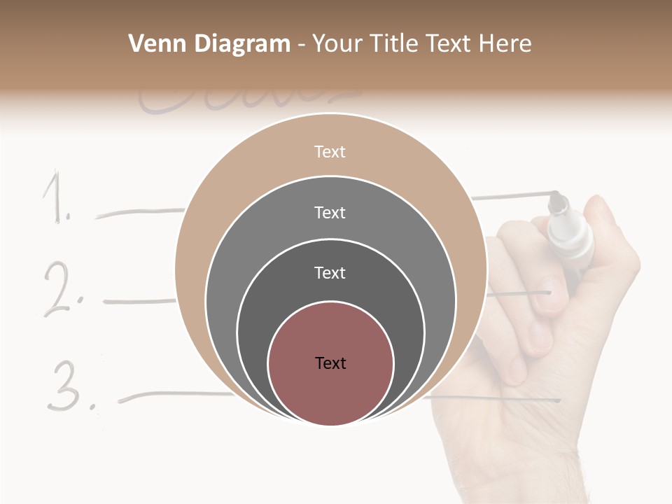 Horizontal Isolated On White Ideas PowerPoint Template