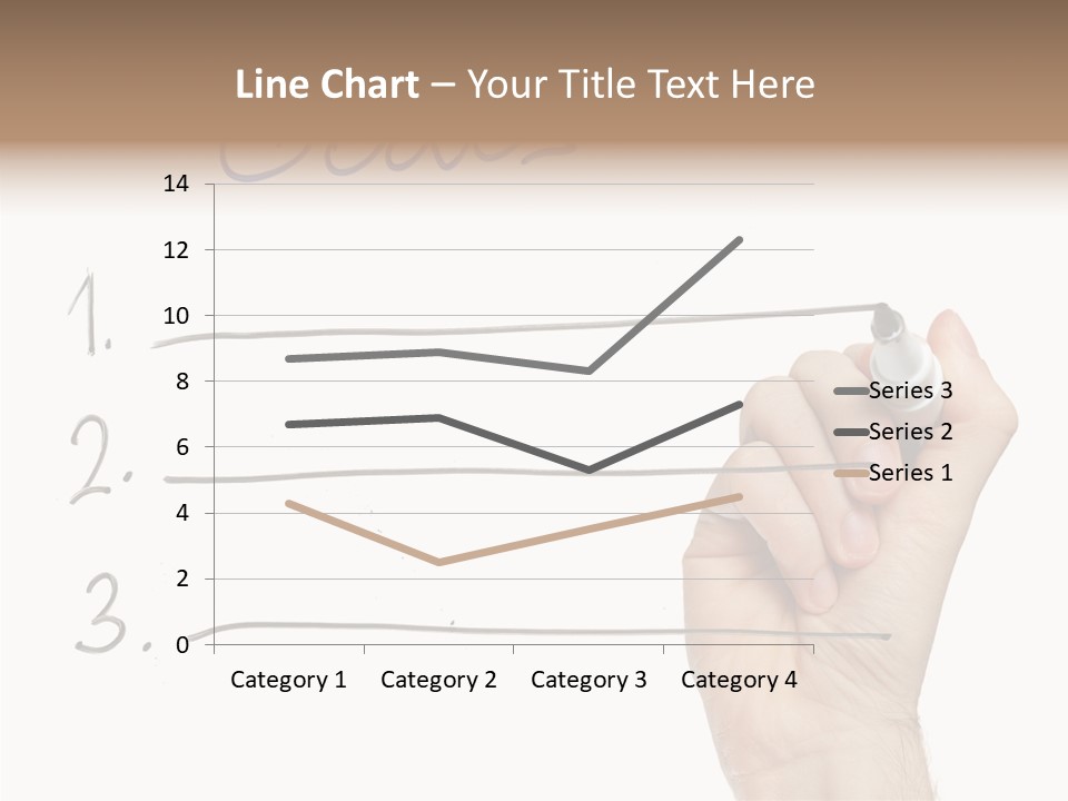 Horizontal Isolated On White Ideas PowerPoint Template