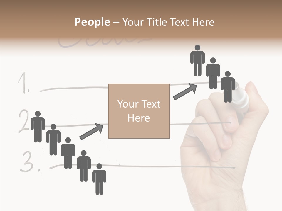 Horizontal Isolated On White Ideas PowerPoint Template