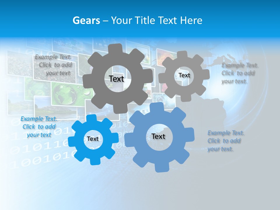 Land Technology Modern PowerPoint Template